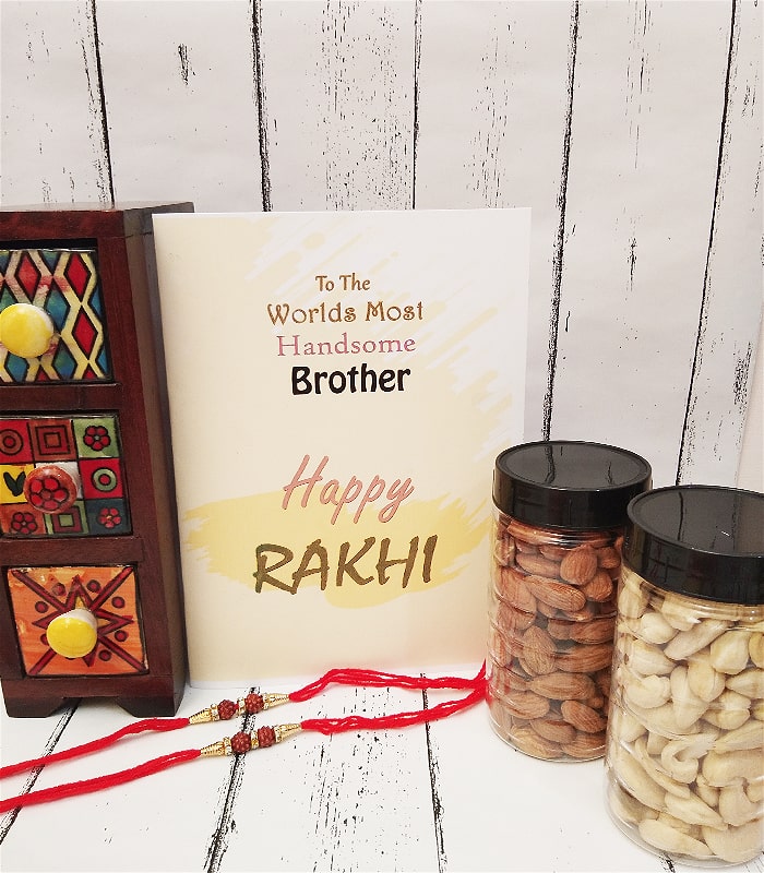 Delightful Rakhi with Love and Affection