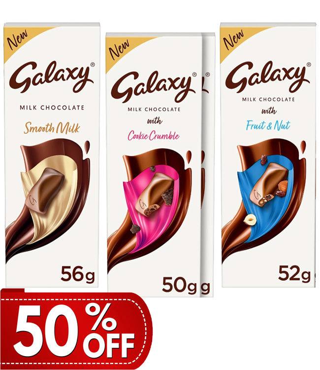 Galaxy Smooth Chocolates (Pack of 3)